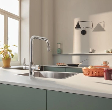 Смесител за кухня Grohe Blue Pure Eurosmart с филтрираща система GROHE